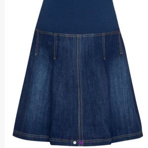 JOJO MAMAN BEBE Maternity Denim Skirt Size 6